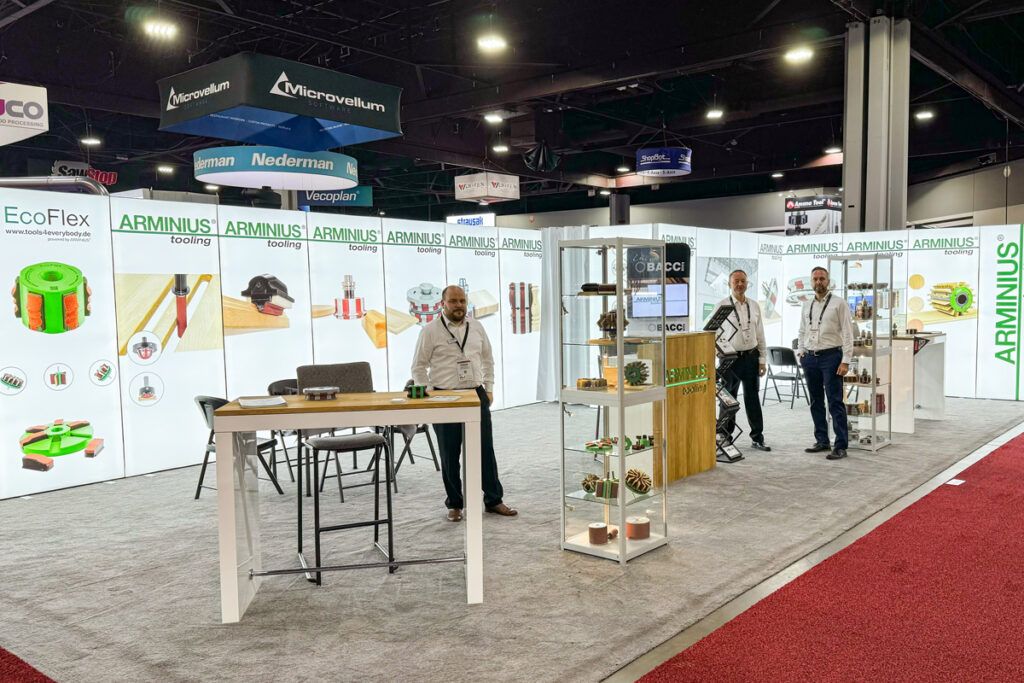 ARMINIUS tooling in ATLANTA. ARMINIUS präsentiert sich und die Profilschleifwerkzeuge und Strukturierbürsten auf der Fachmesse in den USA.